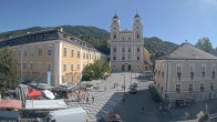 Archiv Foto Webcam Blick auf den Stadtplatz von Mondsee 09:00