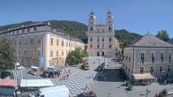 Archiv Foto Webcam Blick auf den Stadtplatz von Mondsee 11:00