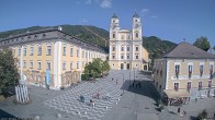 Archiv Foto Webcam Blick auf den Stadtplatz von Mondsee 13:00