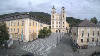 Archiv Foto Webcam Blick auf den Stadtplatz von Mondsee 13:00
