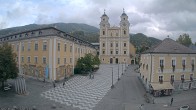 Archiv Foto Webcam Blick auf den Stadtplatz von Mondsee 13:00