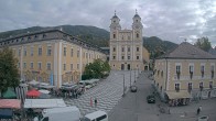 Archiv Foto Webcam Blick auf den Stadtplatz von Mondsee 09:00