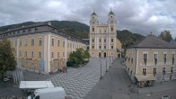 Archiv Foto Webcam Blick auf den Stadtplatz von Mondsee 13:00