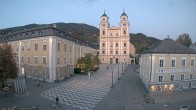 Archived image Webcam View at the market square in Mondsee 17:00