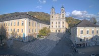 Archiv Foto Webcam Blick auf den Stadtplatz von Mondsee 15:00