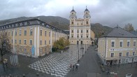 Archived image Webcam View at the market square in Mondsee 11:00