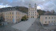 Archived image Webcam View at the market square in Mondsee 13:00