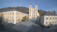 Archiv Foto Webcam Blick auf den Stadtplatz von Mondsee 13:00