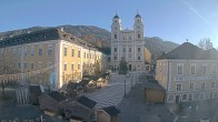 Archiv Foto Webcam Blick auf den Stadtplatz von Mondsee 07:00