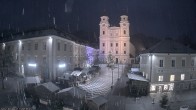 Archiv Foto Webcam Blick auf den Stadtplatz von Mondsee 05:00