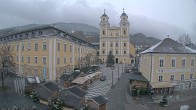 Archiv Foto Webcam Blick auf den Stadtplatz von Mondsee 12:00