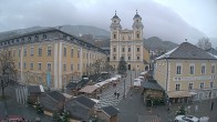 Archiv Foto Webcam Blick auf den Stadtplatz von Mondsee 14:00