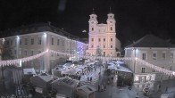 Archiv Foto Webcam Blick auf den Stadtplatz von Mondsee 17:00