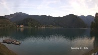 Archived image Webcam View at the Lago di Ledro 19:00