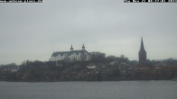 Archiv Foto Webcam Großer Plöner See - Schloss Plön 07:00