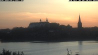 Archiv Foto Webcam Großer Plöner See - Schloss Plön 19:00