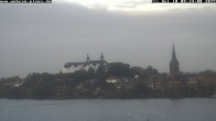 Archiv Foto Webcam Großer Plöner See - Schloss Plön 07:00