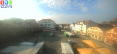 Archived image Webcam Waren (Müritz) - Market place 07:00