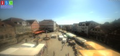 Archiv Foto Webcam Neuer Markt in Waren an der Müritz 13:00