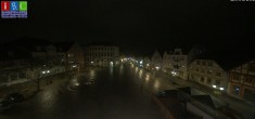 Archived image Webcam Waren (Müritz) - Market place 01:00