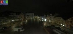 Archived image Webcam Waren (Müritz) - Market place 05:00