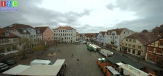 Archived image Webcam Waren (Müritz) - Market place 09:00