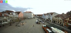 Archived image Webcam Waren (Müritz) - Market place 13:00