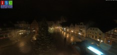 Archived image Webcam Waren (Müritz) - Market place 23:00