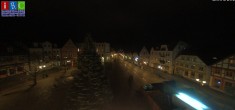 Archived image Webcam Waren (Müritz) - Market place 05:00