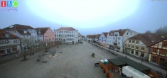 Archived image Webcam Waren (Müritz) - Market place 07:00