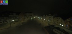 Archived image Webcam Waren (Müritz) - Market place 01:00