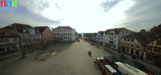 Archiv Foto Webcam Neuer Markt in Waren an der Müritz 11:00