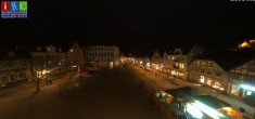 Archived image Webcam Waren (Müritz) - Market place 17:00