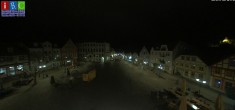 Archived image Webcam Waren (Müritz) - Market place 23:00