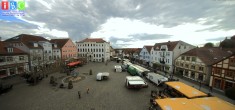 Archiv Foto Webcam Neuer Markt in Waren an der Müritz 13:00