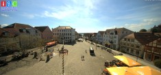 Archived image Webcam Waren (Müritz) - Market place 11:00
