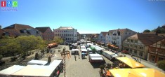Archiv Foto Webcam Neuer Markt in Waren an der Müritz 11:00