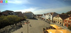 Archiv Foto Webcam Neuer Markt in Waren an der Müritz 09:00