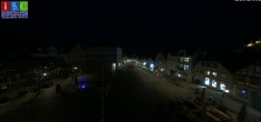 Archived image Webcam Waren (Müritz) - Market place 21:00