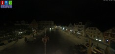 Archived image Webcam Waren (Müritz) - Market place 01:00