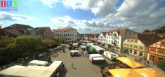 Archiv Foto Webcam Neuer Markt in Waren an der Müritz 09:00