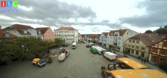Archiv Foto Webcam Neuer Markt in Waren an der Müritz 09:00