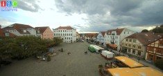 Archiv Foto Webcam Neuer Markt in Waren an der Müritz 15:00