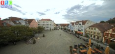 Archiv Foto Webcam Neuer Markt in Waren an der Müritz 17:00