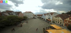 Archiv Foto Webcam Neuer Markt in Waren an der Müritz 11:00
