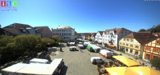 Archiv Foto Webcam Neuer Markt in Waren an der Müritz 09:00