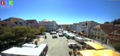 Archiv Foto Webcam Neuer Markt in Waren an der Müritz 11:00