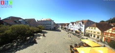 Archiv Foto Webcam Neuer Markt in Waren an der Müritz 09:00