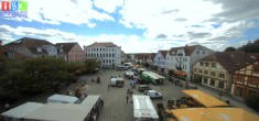 Archiv Foto Webcam Neuer Markt in Waren an der Müritz 11:00
