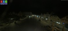 Archived image Webcam Waren (Müritz) - Market place 01:00